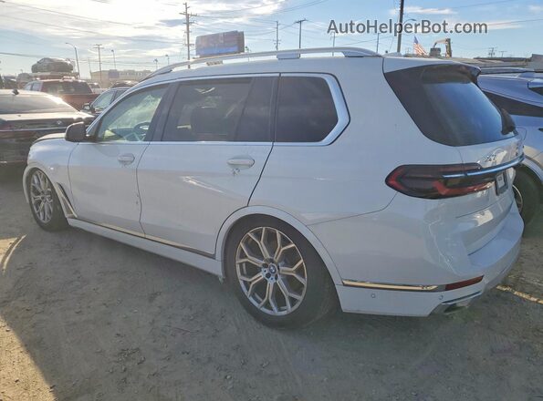 5UX23EM06P9R07377 2023 BMW X7 White Հետևի ձախ