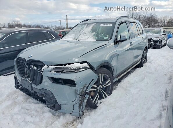 5UX23EM08P9P30735 2023 BMW X7 Silver Передня ліва чверть