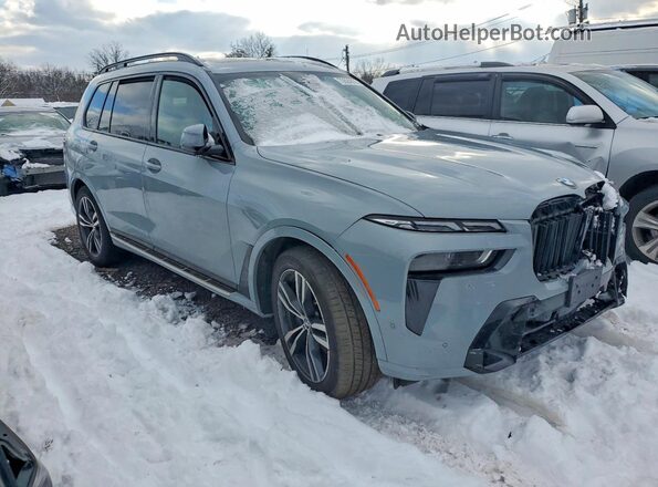 5UX23EM08P9P30735 2023 BMW X7 Silver Передня права чверть