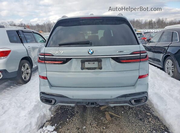 5UX23EM08P9P30735 2023 BMW X7 Silver Вид ззаду
