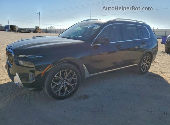 5UX23EM0XR9V79237 2024 BMW X7 Black Передня ліва чверть