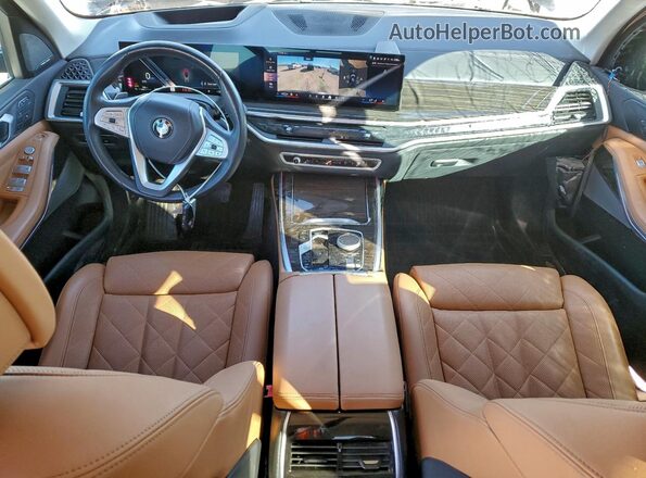 5UX23EM0XR9V79237 2024 BMW X7 Black Вид панелі приладів