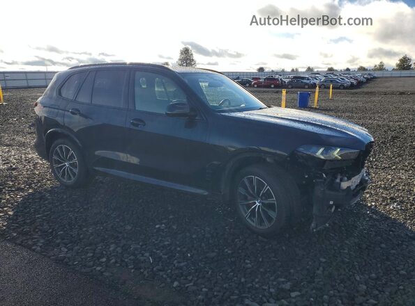 5UX23EU02R9U13343 2024 BMW X5 Синий Передняя правая четверть