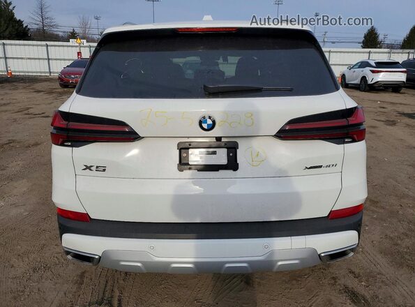 5UX23EU03T9107212 2026 BMW X5 Белый Вид сзади