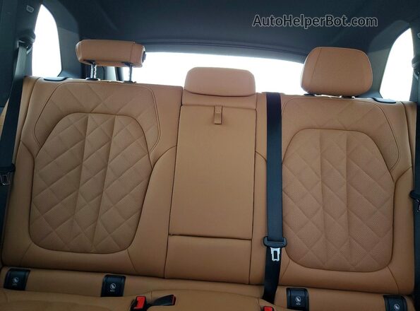 5UX23EU03T9107212 2026 BMW X5 Белый Вид задних сидений