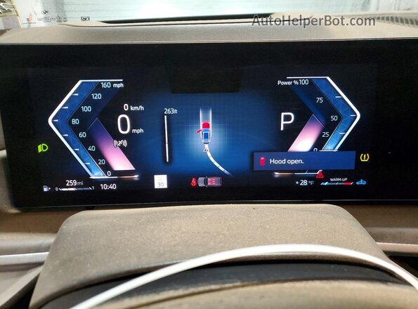 5UX23EU04R9V40191 2024 BMW X5 Серый Вид щитка приборов