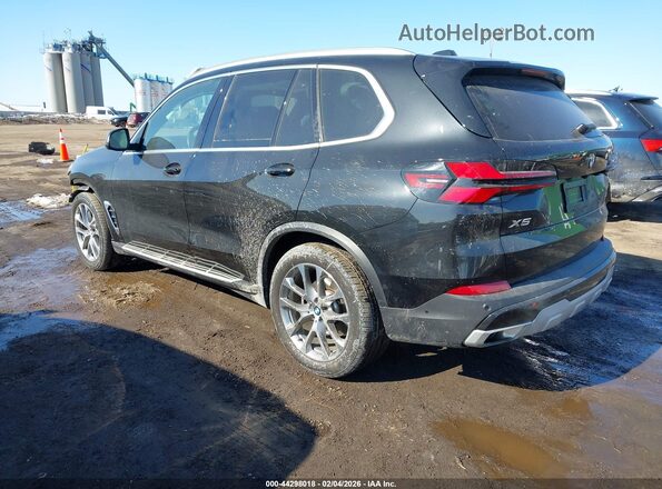 5UX23EU05S9X53429 2025 BMW X5 Черный Задняя левая четверть