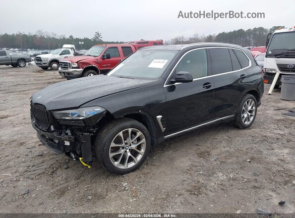 5UX23EU07R9T08829 2024 BMW X5 Черный Передняя левая четверть
