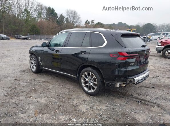 5UX23EU07R9T08829 2024 BMW X5 Черный Задняя левая четверть
