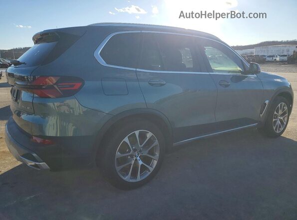 5UX23EU07S9000243 2025 BMW X5 Teal Tył prawy