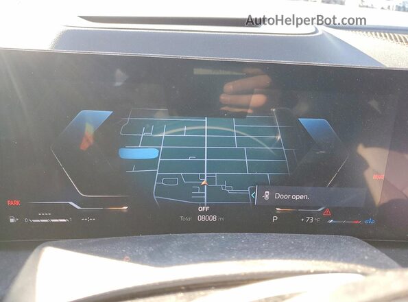 5UX23EU07S9000243 2025 BMW X5 Teal Widok zestawu wskaźników