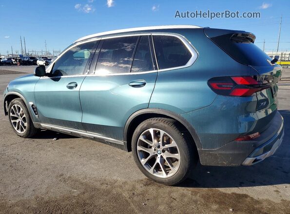 5UX23EU07S9000243 2025 BMW X5 Teal Tył lewy