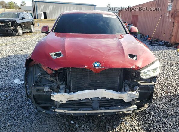 5UX2V1C06M9G94367 2021 BMW X4 Red Դիմացի տեսք