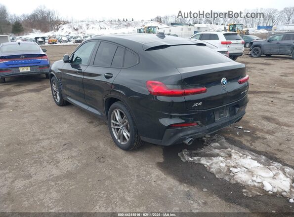 5UX2V1C09M9H16880 2021 BMW X4 Черный Задняя левая четверть