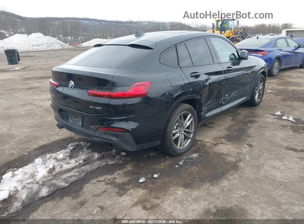 5UX2V1C09M9H16880 2021 BMW X4 Черный Задняя правая четверть