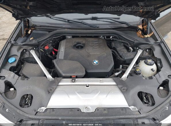 5UX2V1C09M9H16880 2021 BMW X4 Черный Вид сзади