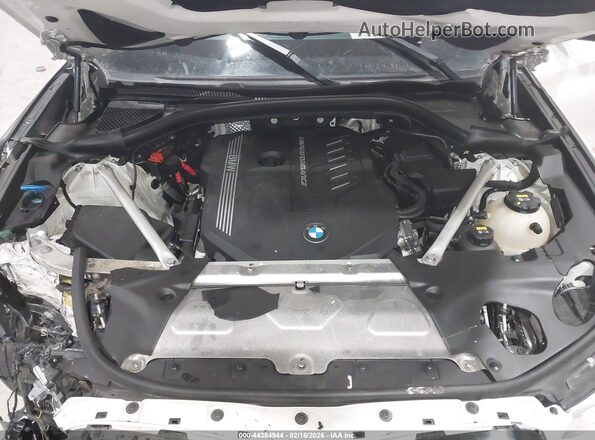 5UX2V5C01LLE69265 2020 BMW X4 White Widok z tyłu