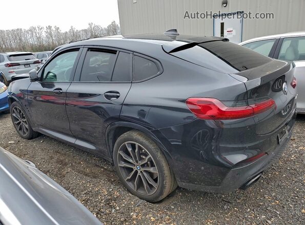 5UX2V5C07M9G28627 2021 BMW X4 Black Tył lewy