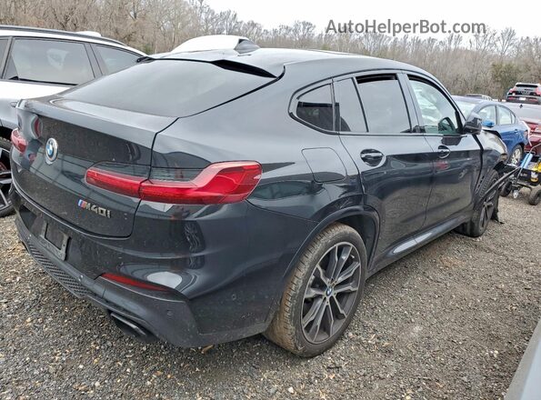 5UX2V5C07M9G28627 2021 BMW X4 Black Tył prawy