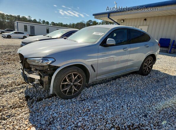 5UX33DT00N9M13481 2022 BMW X4 Серый Передняя левая четверть
