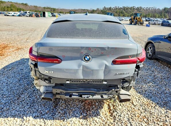 5UX33DT00N9M13481 2022 BMW X4 Серый Вид сзади