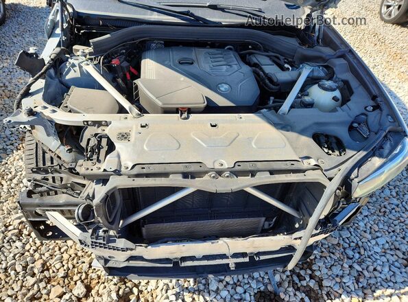 5UX33DT00N9M13481 2022 BMW X4 Серый Вид подкапотного пространства