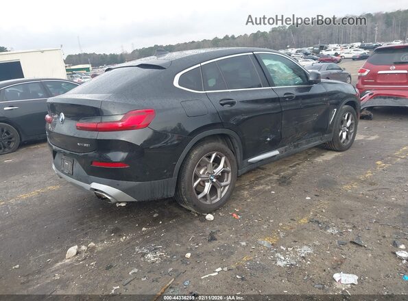 5UX33DT00P9N59995 2023 BMW X4 Черный Задняя правая четверть