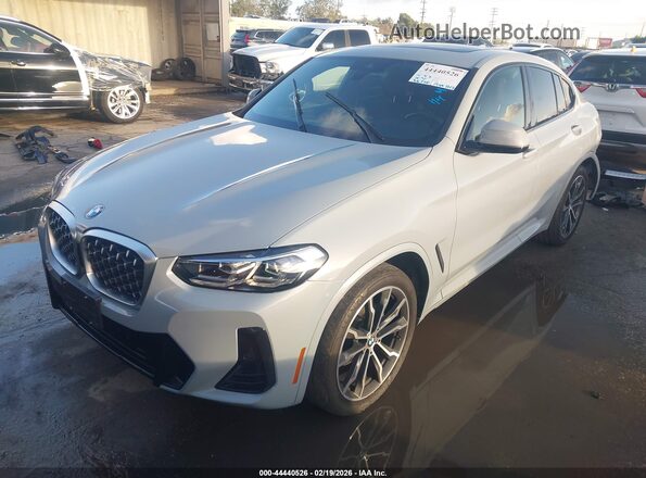 5UX33DT01N9M07091 2022 BMW X4 Gray Przód lewy