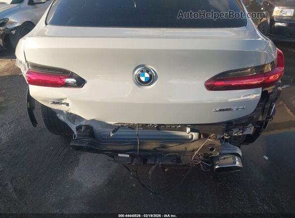 5UX33DT01N9M07091 2022 BMW X4 Gray Widok z przodu