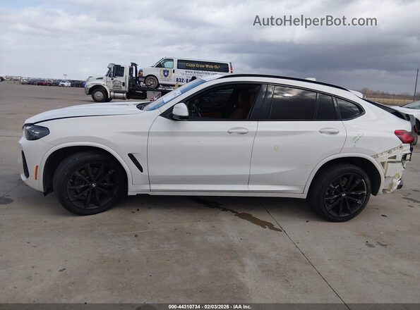 5UX33DT04P9P79107 2023 BMW X4 Белый Панорамный вид салона 360°