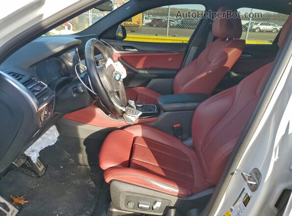 5UX33DT06P9R45790 2023 BMW X4 White Вид салону спереду