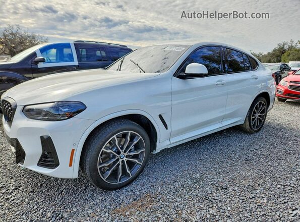 5UX33DT07S9Z66334 2025 BMW X4 Белый Передняя левая четверть