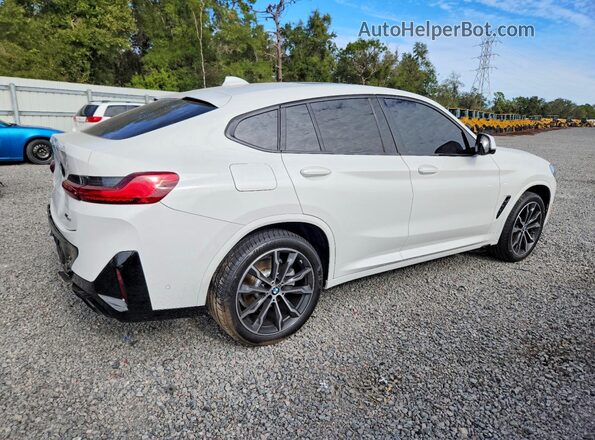 5UX33DT07S9Z66334 2025 BMW X4 Белый Задняя правая четверть