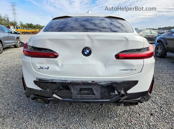 5UX33DT07S9Z66334 2025 BMW X4 Белый Вид сзади