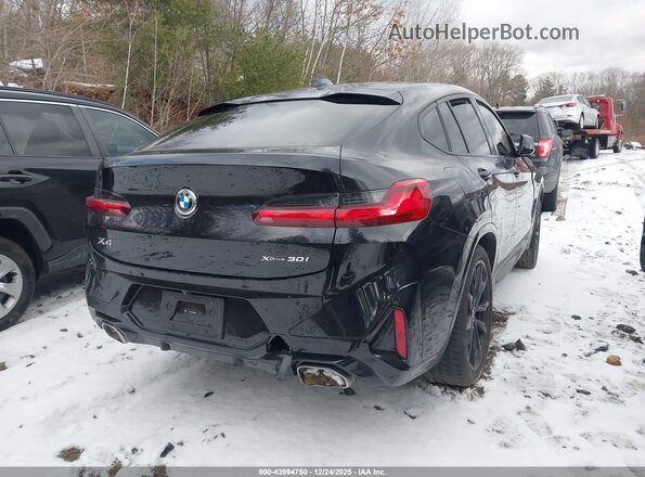 5UX33DT0XS9Y22874 2025 BMW X4 Черный Задняя правая четверть