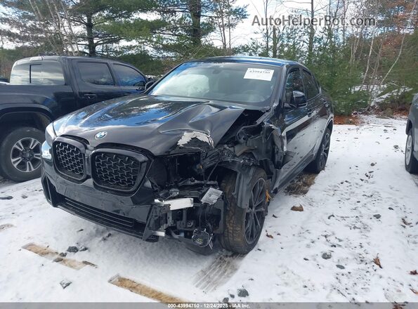 5UX33DT0XS9Y22874 2025 BMW X4 Черный Передняя левая четверть