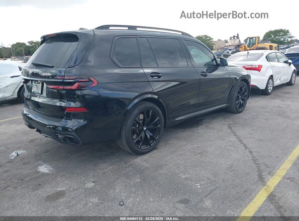 5UX33EM01S9Y10746 2025 BMW X7 Черный Задняя правая четверть