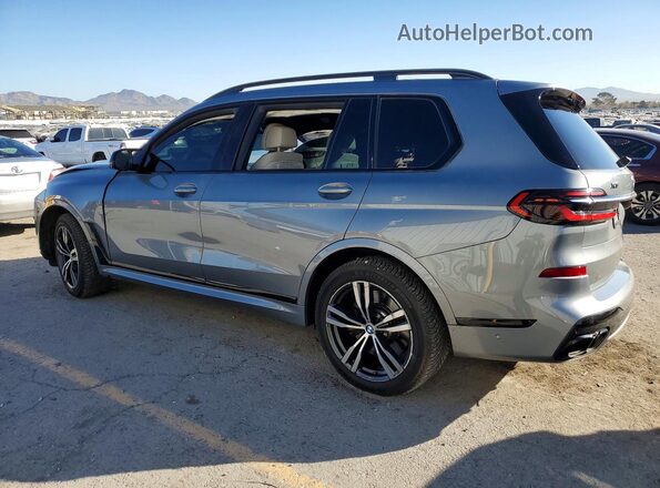 5UX33EM06P9M78231 2023 BMW X7 Silver Rear left