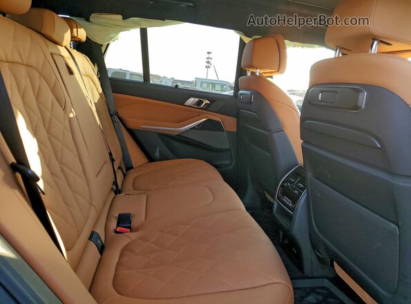 5UX33EU04T9117896 2026 BMW X5 Black Widok wnętrza z tyłu