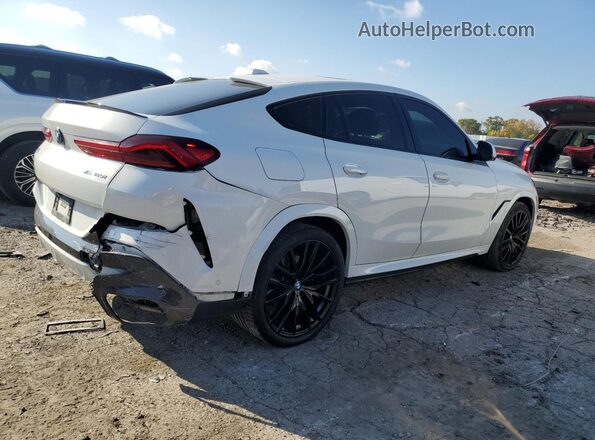 5UX33EX01R9S30550 2024 BMW X6 Белый Задняя правая четверть