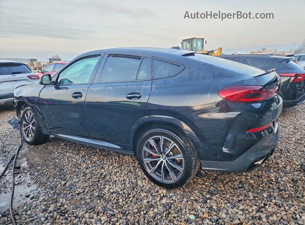 5UX33EX03S9Z38997 2025 BMW X6 Черный Задняя левая четверть