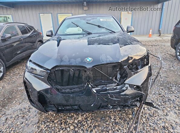 5UX33EX03S9Z38997 2025 BMW X6 Черный Вид спереди