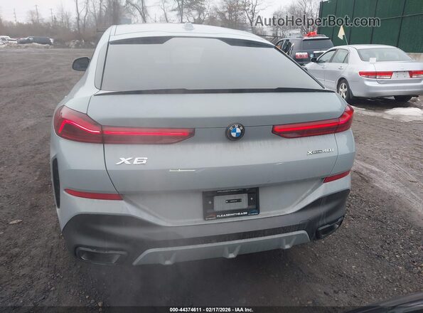 5UX33EX06S9X72426 2025 BMW X6 Серый 