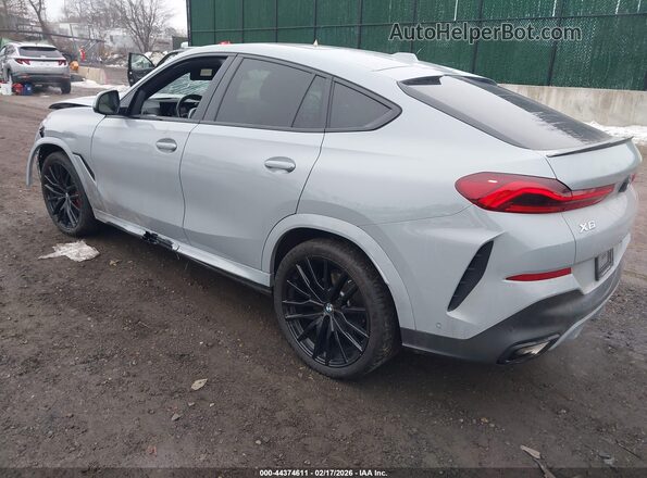 5UX33EX06S9X72426 2025 BMW X6 Серый Задняя левая четверть