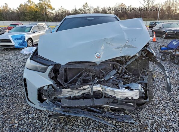 5UX33EX08R9S29797 2024 BMW X6 Silver Widok z przodu