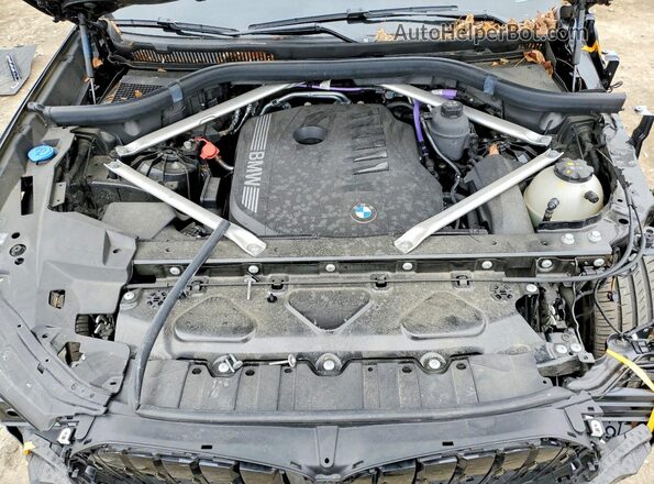 5UX33EX08R9U79072 2024 BMW X6 Черный Вид подкапотного пространства