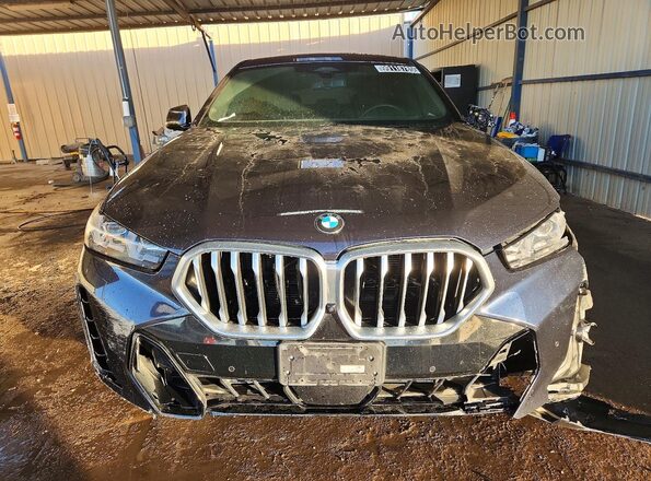 5UX33EX08S9W74479 2025 BMW X6 Черный Вид спереди