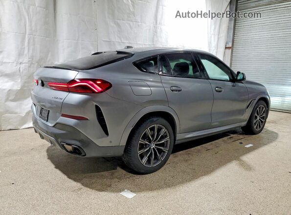5UX33EX08S9Z39305 2025 BMW X6 Серый Задняя правая четверть