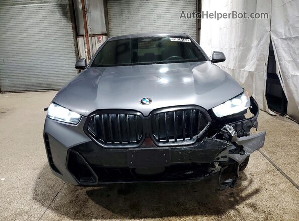 5UX33EX08S9Z39305 2025 BMW X6 Серый Вид спереди