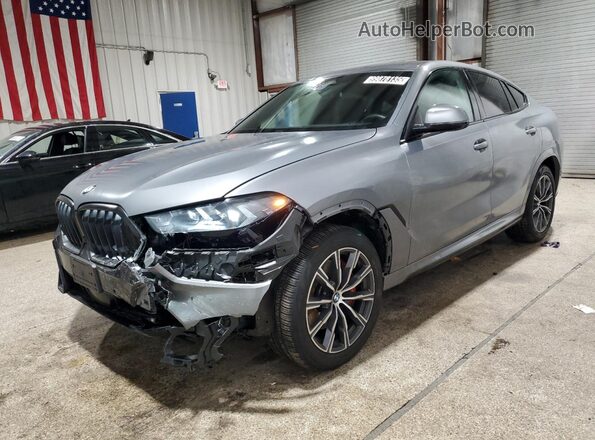 5UX33EX08S9Z39305 2025 BMW X6 Серый Панорамный вид салона 360°